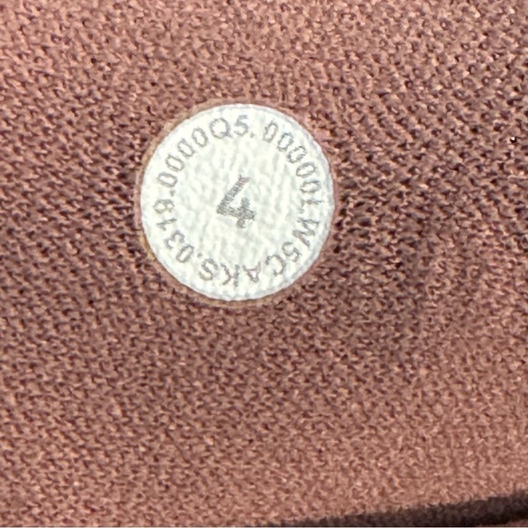 Lululemon Women's Reveal Tight Precision X Berrys Boot Camp Red Dust Size 4 Fall - Picture 8 of 9